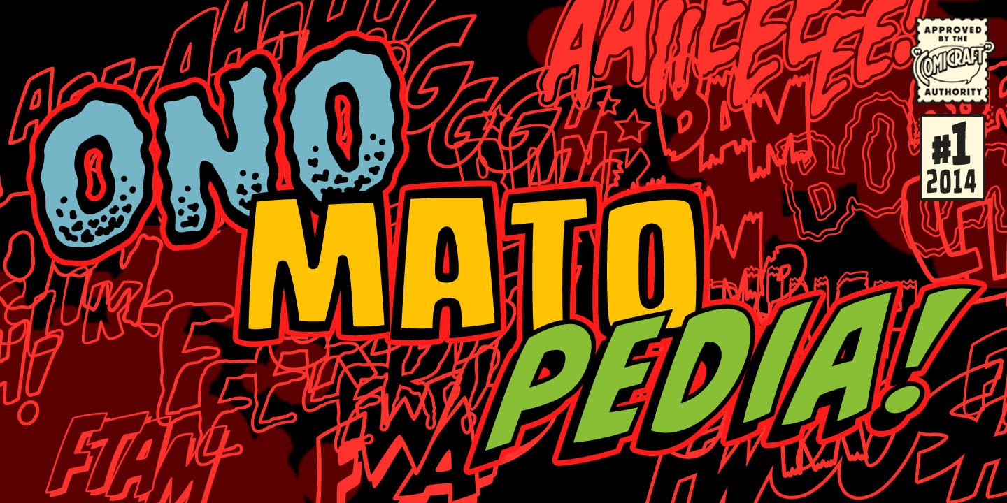 Onomatopedia Font Family Free Download Onomatopedia Font