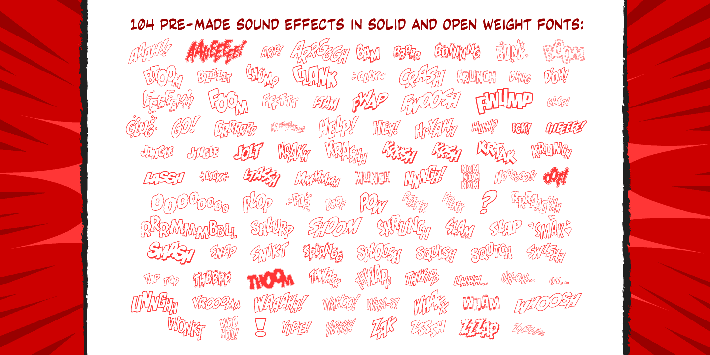 Onomatopedia Font Family Free Download Onomatopedia Font