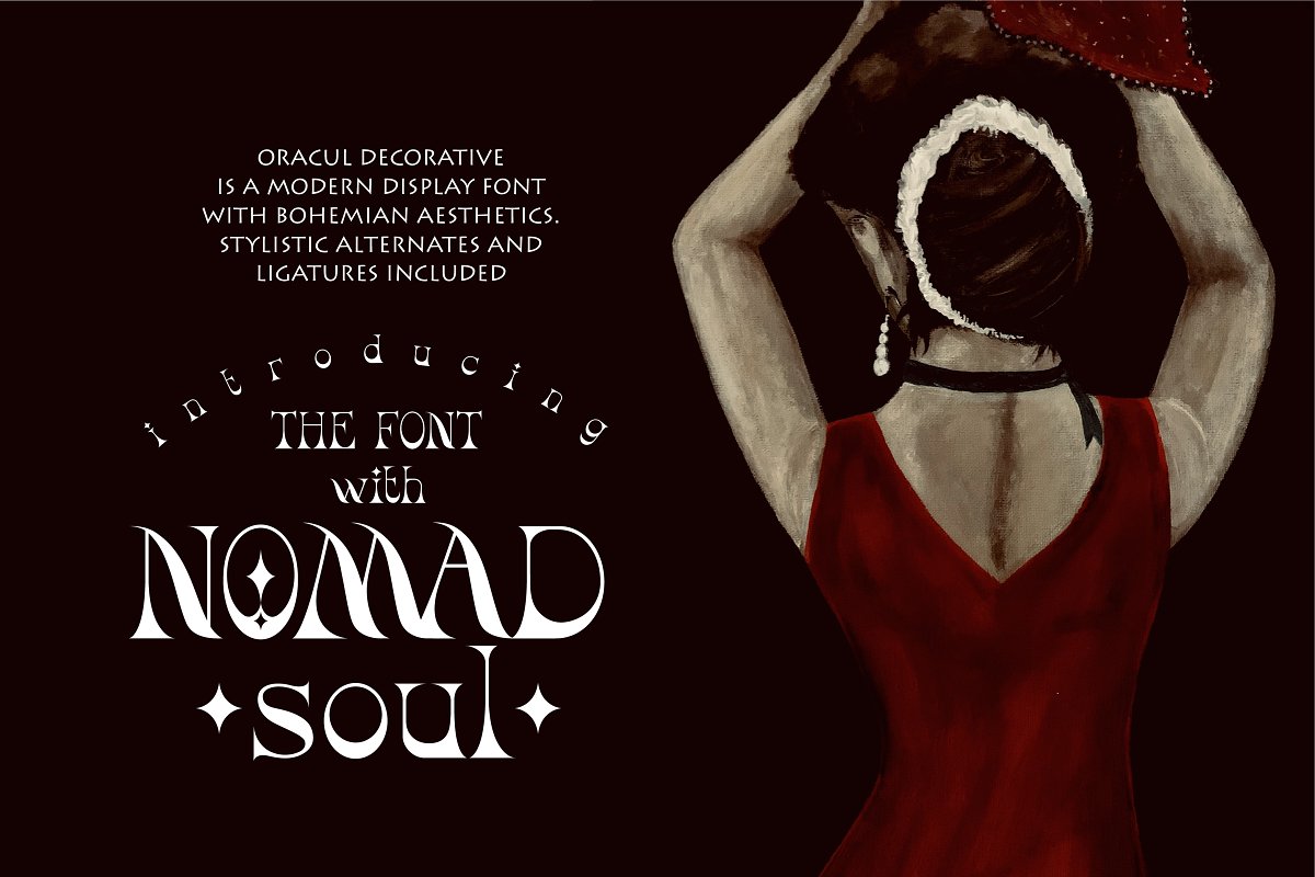 Oracul Bohemian Display Font Family Free Download Oracul Bohemian Display Font