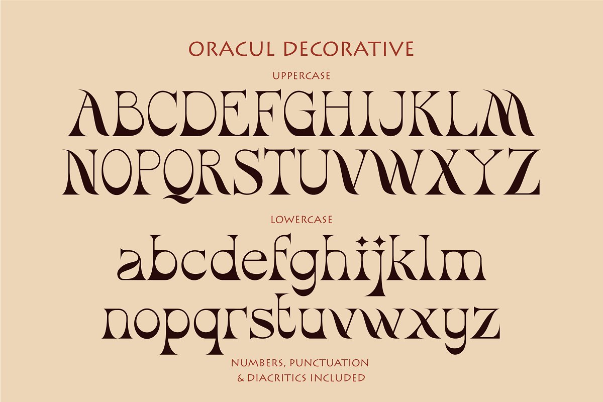 Oracul Bohemian Display Font Family Free Download Oracul Bohemian Display Font