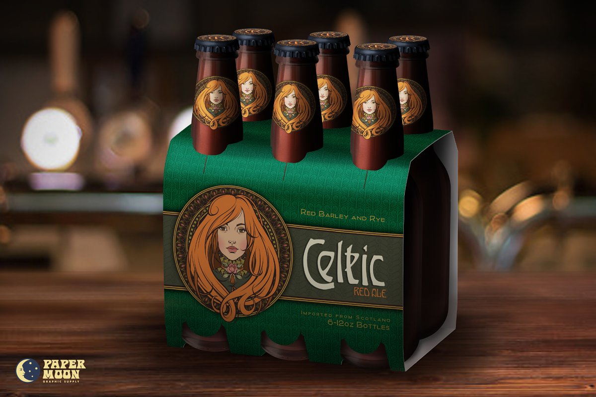 Orchid Vintage Art Nouveau Font