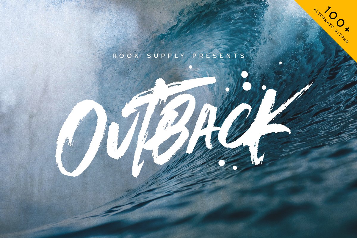 Outback Brush Font