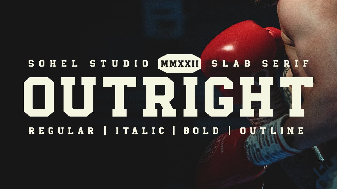 Outright Slab Font