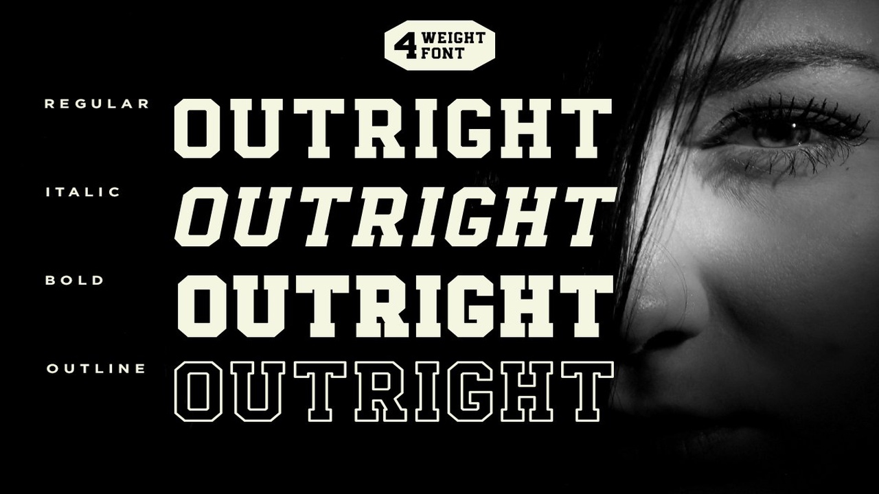 Outright Slab Font