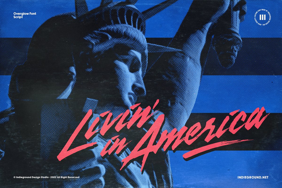 Overglow Font Free Download