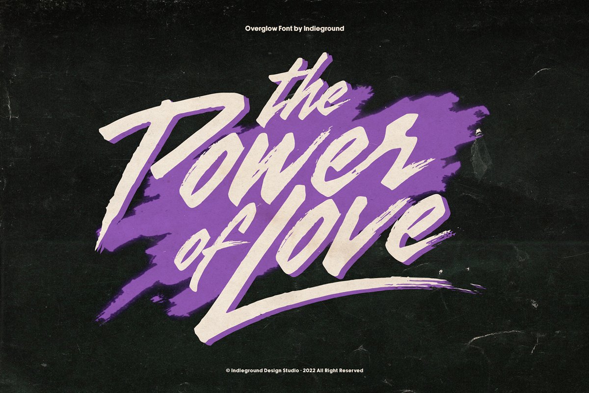 Overglow Font Free Download