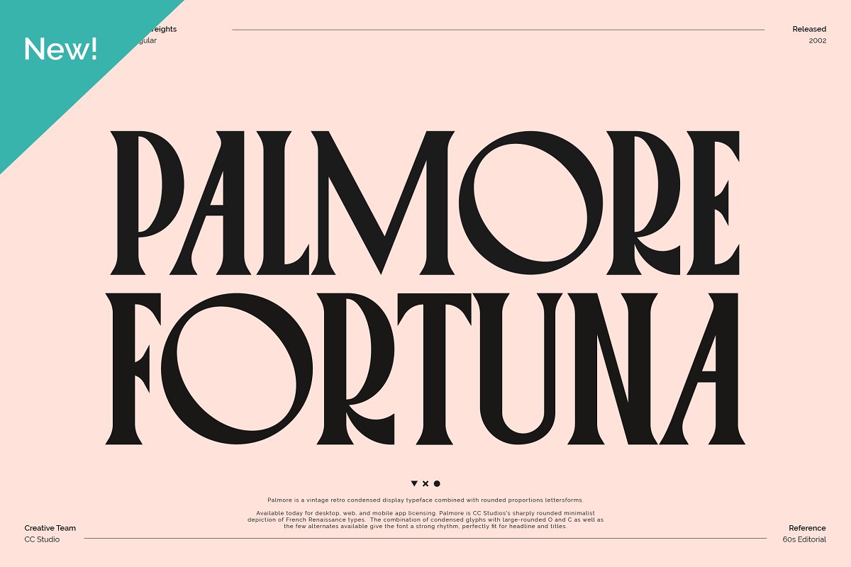 PALMORE Vintage Rounded Serif Font