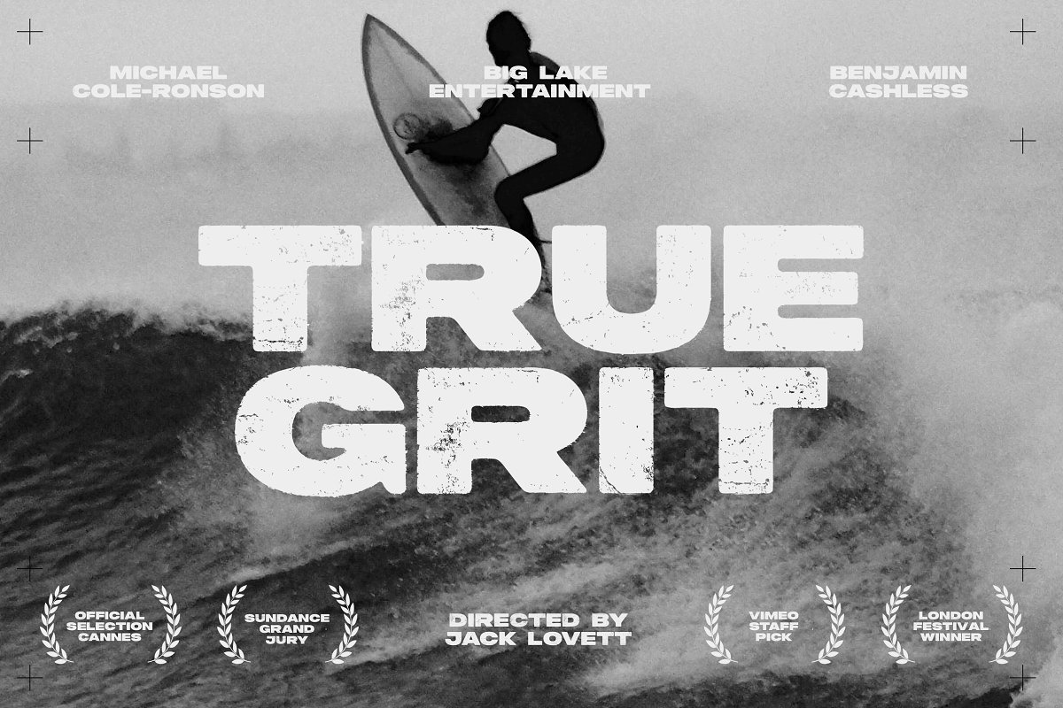 Peckham Press Handmade Type Font