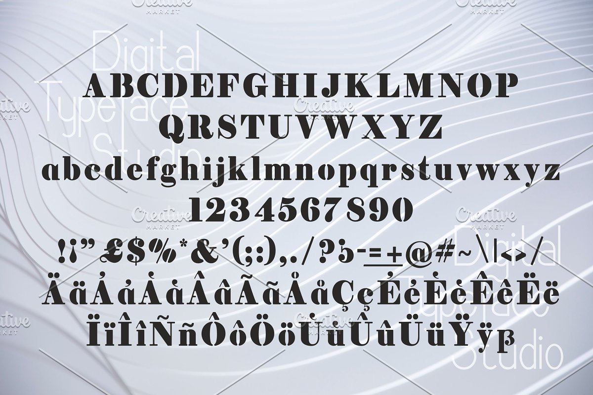 Pegro Stencil Font Free Download