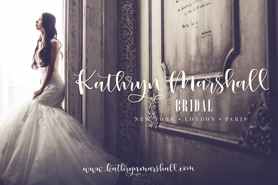 Peony Blooms Duo Font