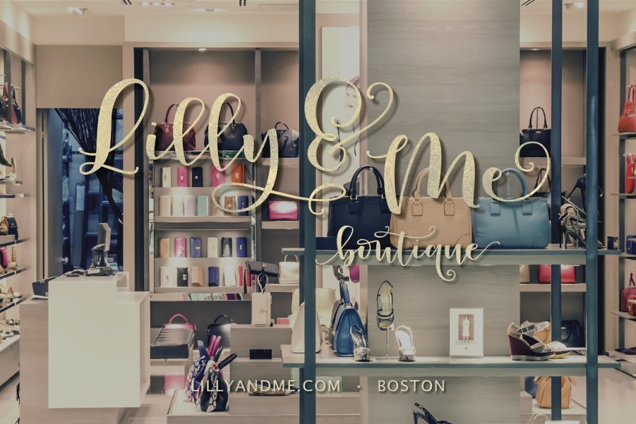 Peony Blooms Duo Font