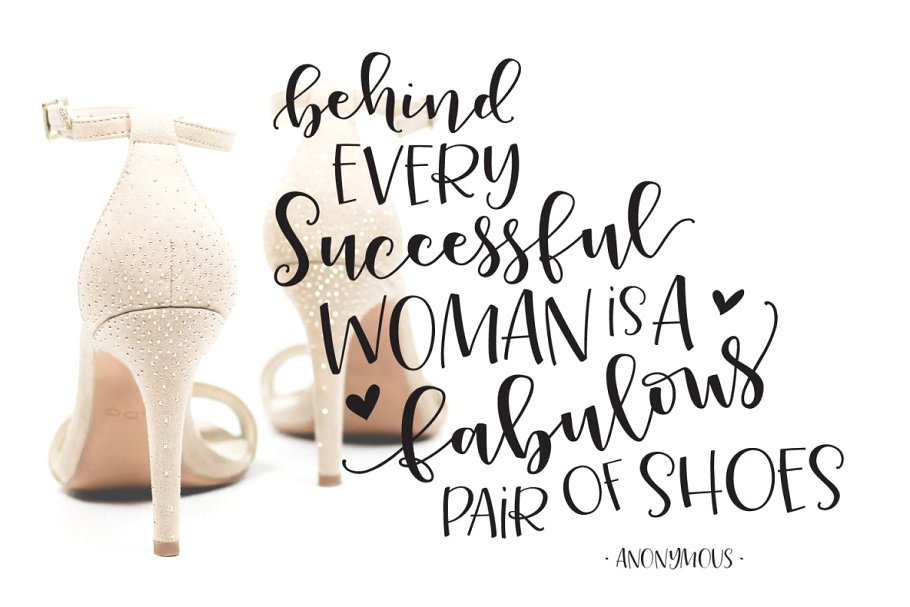 Peony Blooms Duo Font