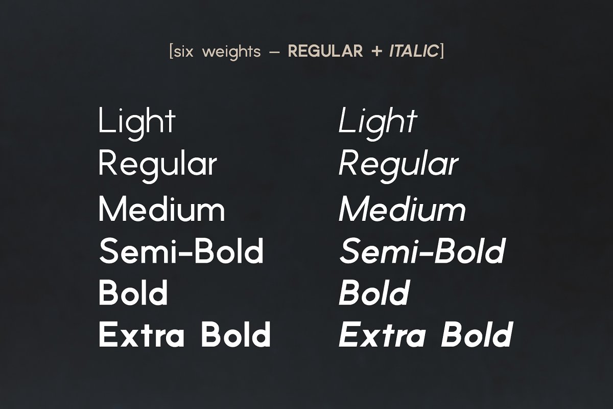Phoenix A Multi Weight Sans Font