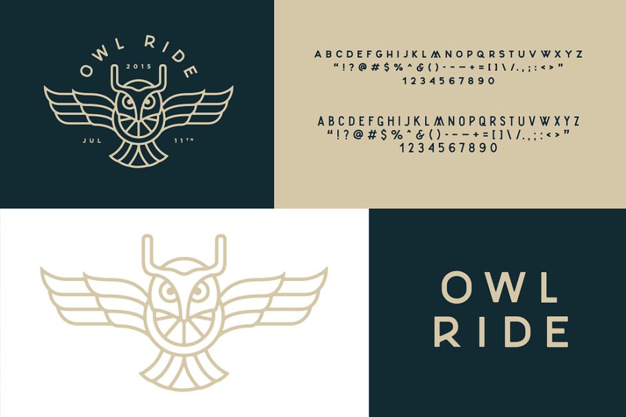 Plat Sans Serif Typeface Font