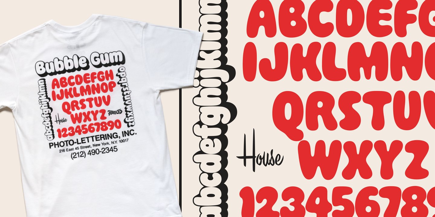 Plinc Bubble Gum Font