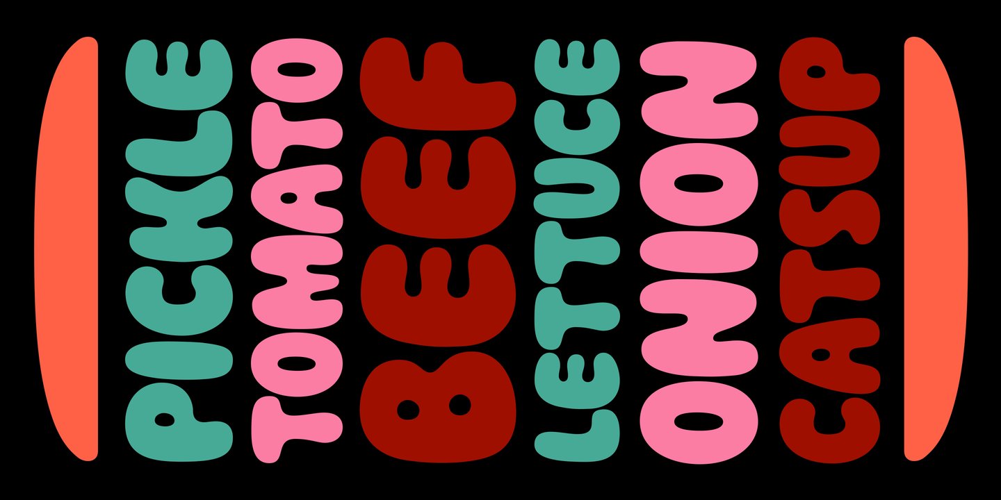 Plinc Bubble Gum Font