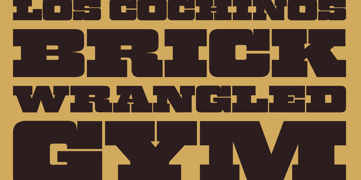 Plinc Goliath Font