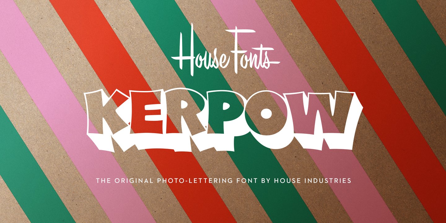 Plinc Kerpow Font