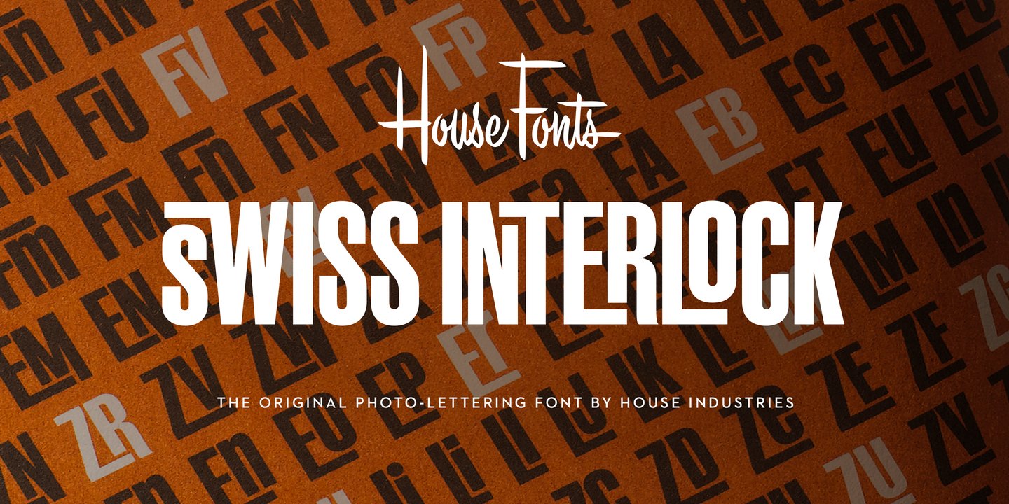 Plinc Swiss Interlock Font
