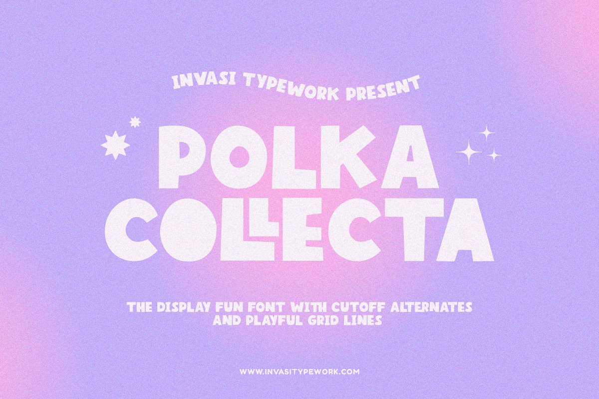 Polka Collecta Bold Playful Font