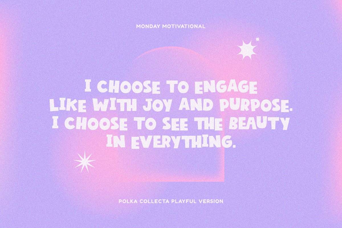 Polka Collecta Bold Playful Font