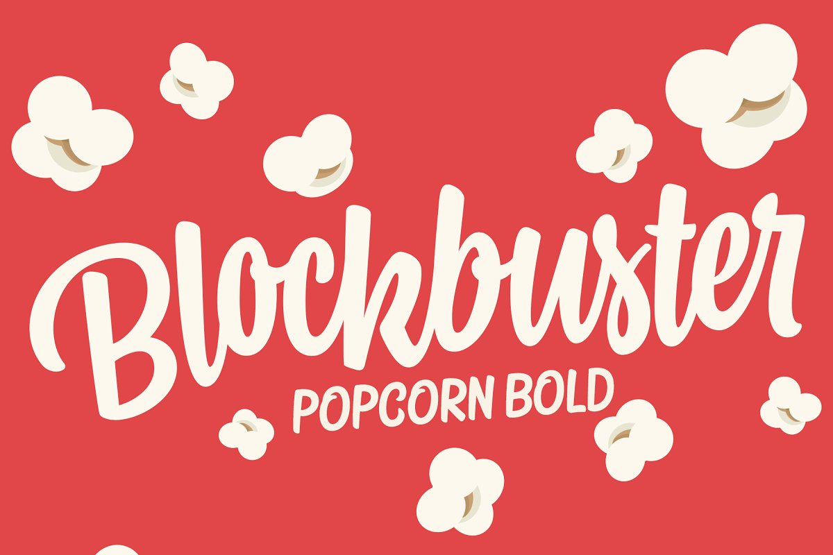 Popcorn Brush Script Font