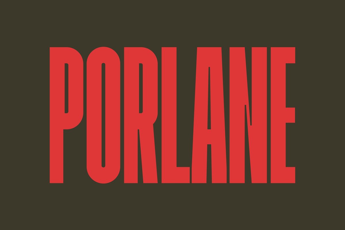 Porlane Font Family Free Download