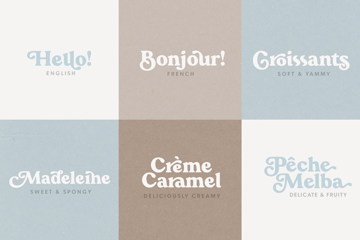 Praline Family Font