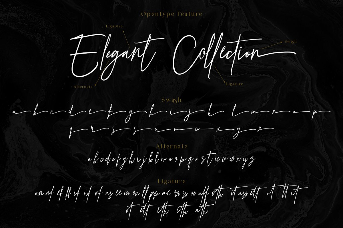 Prestige Signature Serif Script Font