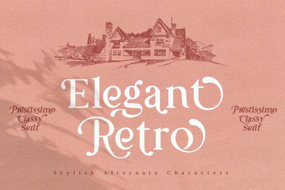 Prestissimo Classy (20% 0FF) Font Free Download