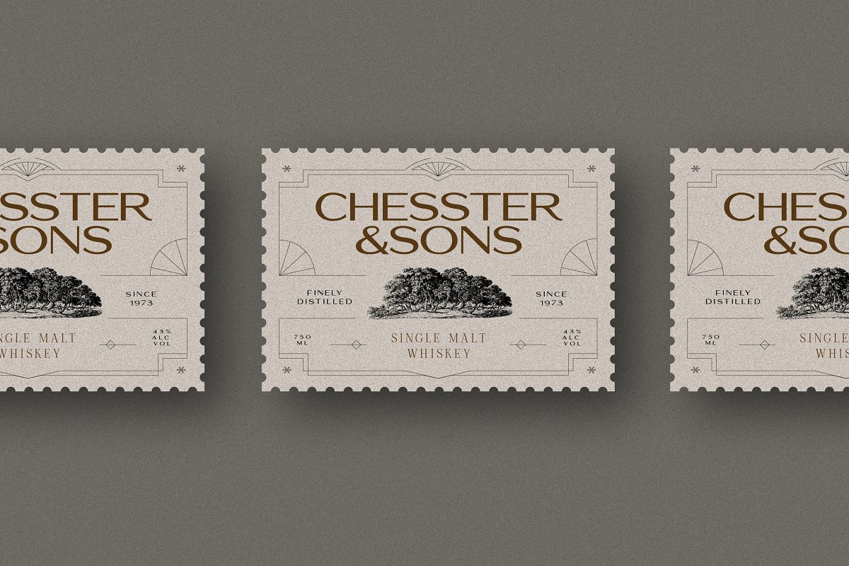 Preston   Classy All caps Sans Font Free Download