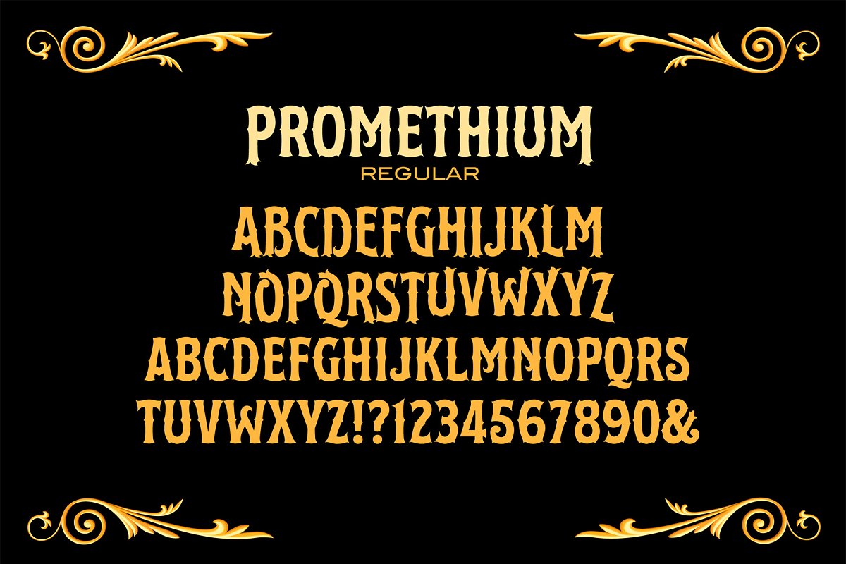 Promethium Font Family Free Download