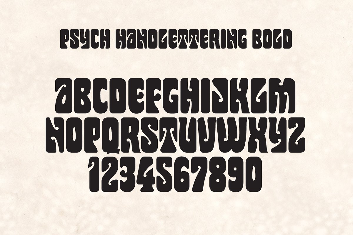 Psych Handlettering Font