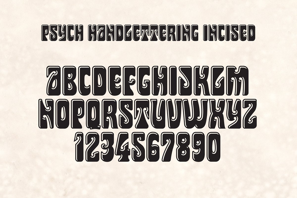 Psych Handlettering Font