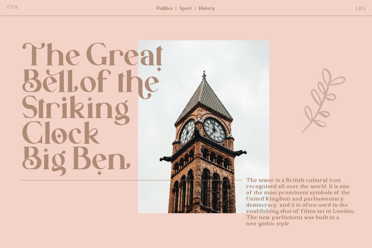 Qaligo Elegant Serif Font