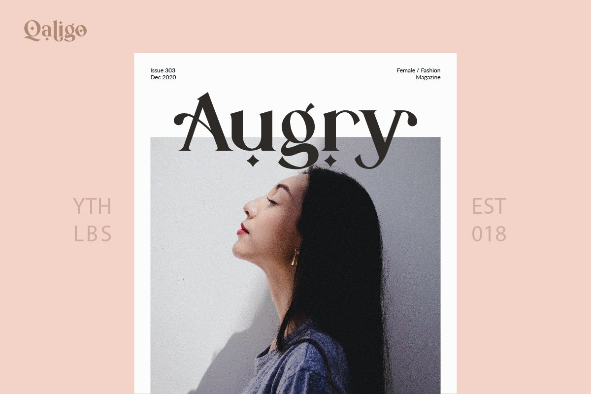 Qaligo Elegant Serif Font