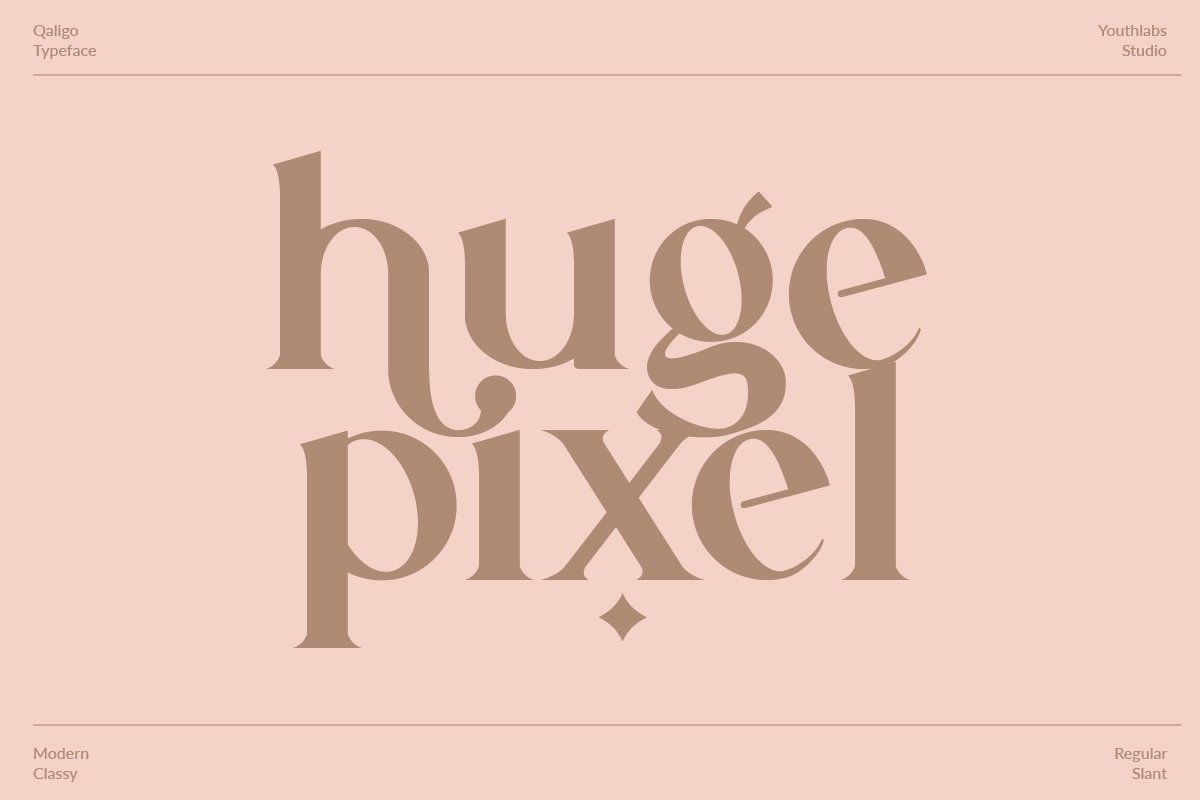 Qaligo Elegant Serif Font