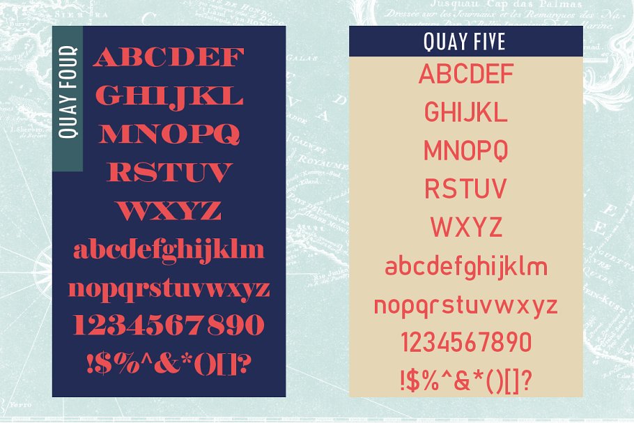 Quay Font Bundle & Bonus Logos Free Download