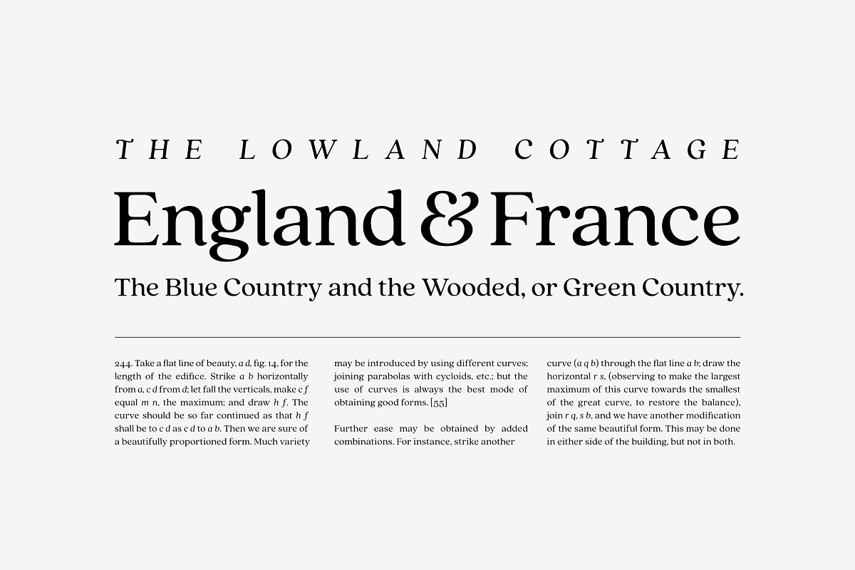 Quincy CF vintage serif family Font