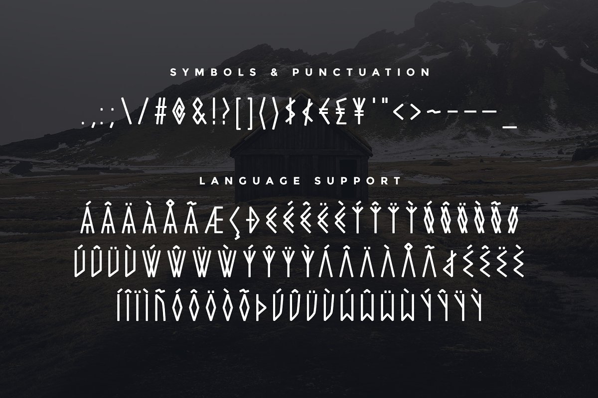 Ragnarok   Runic Viking Font Free Download