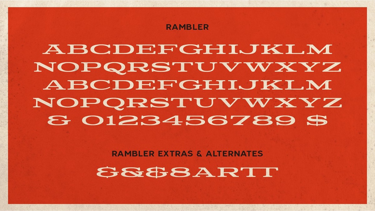 Rambler Font