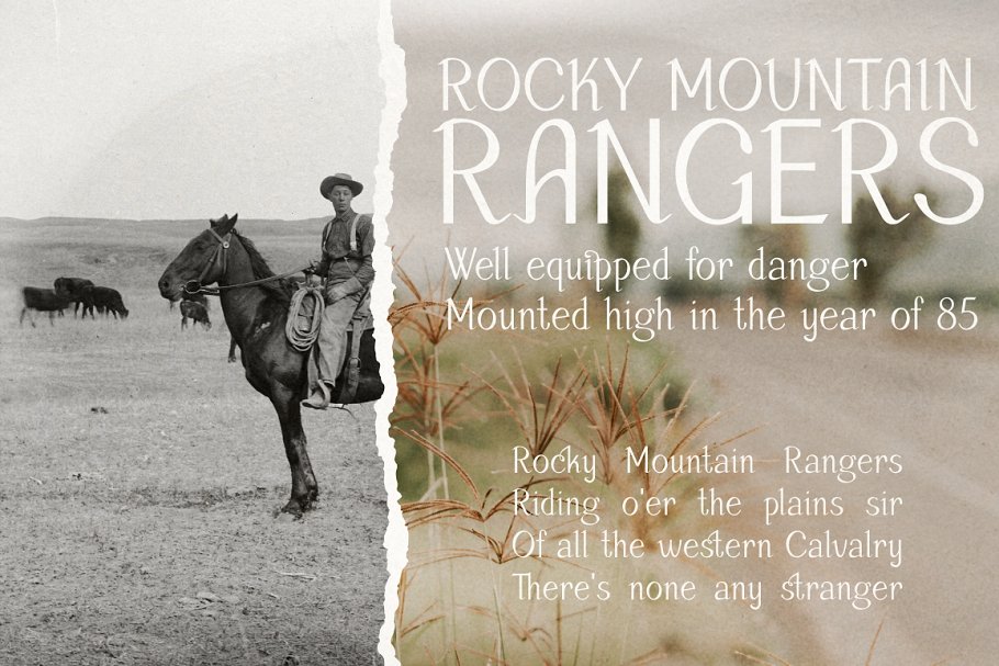 Rancho Quito elegant serif Font