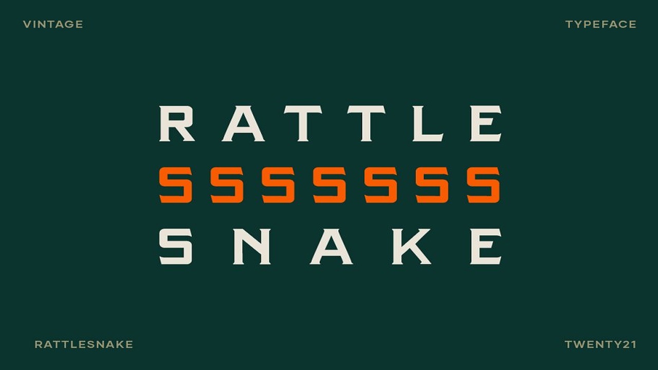Rattlesnake Vintage Serif Font