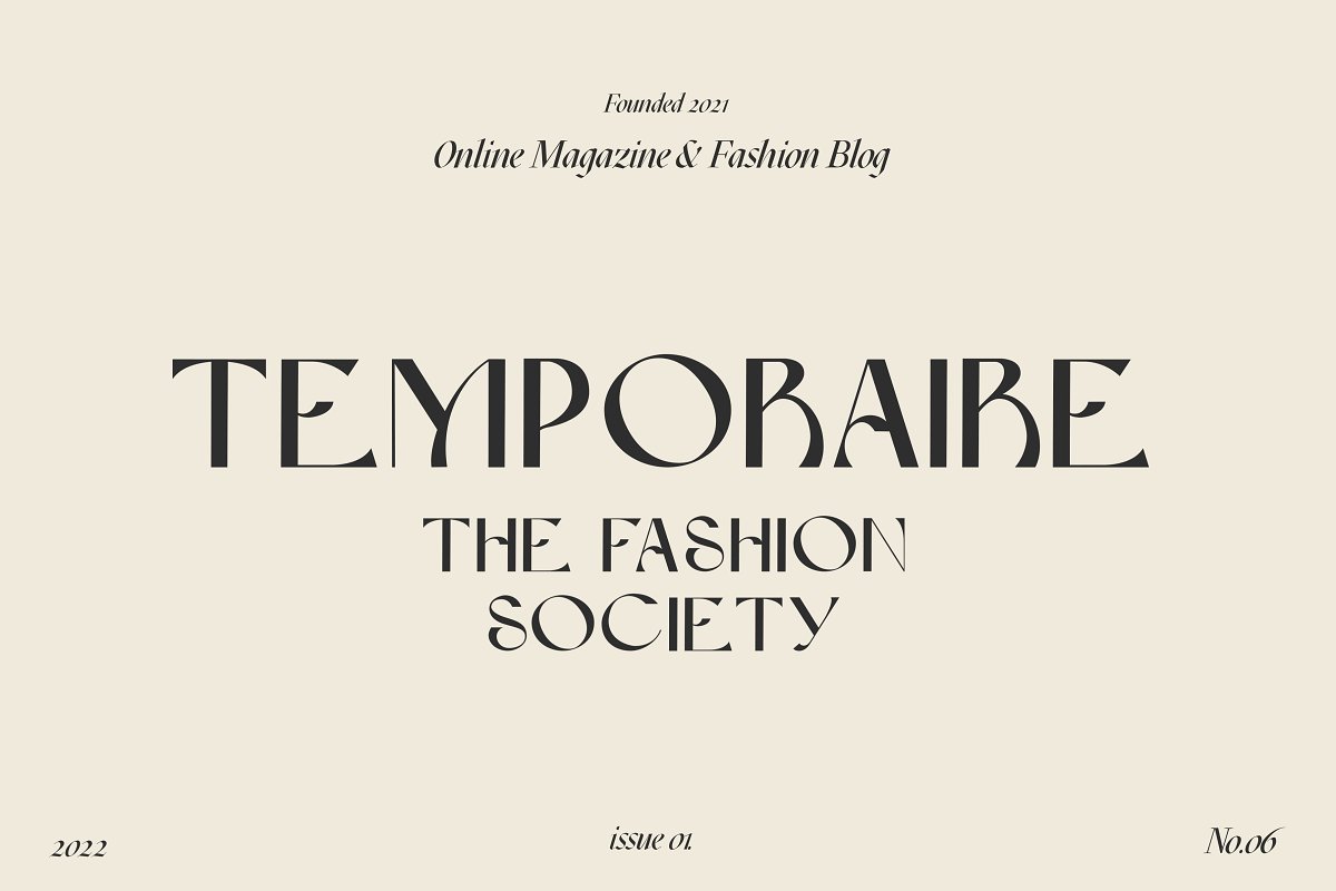 Reform Modern Display Font Free Download