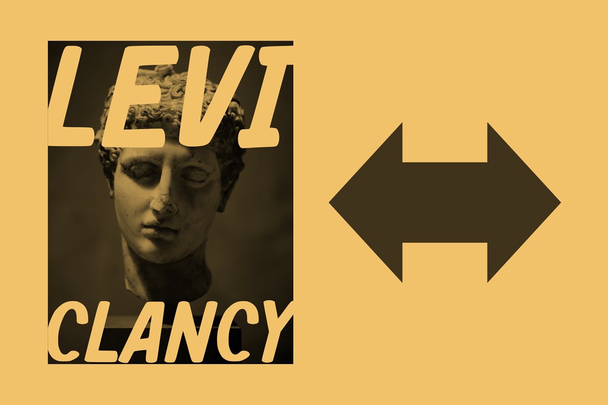 Renaise Letter Sign Typeface Font