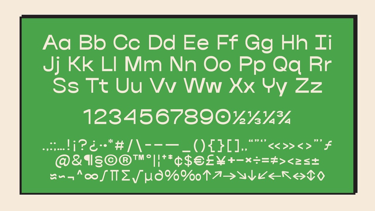 Reverse Contrast Mackerel Font