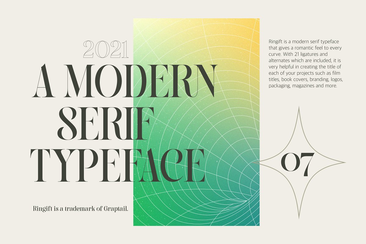 Ringift A Modern Serif Font