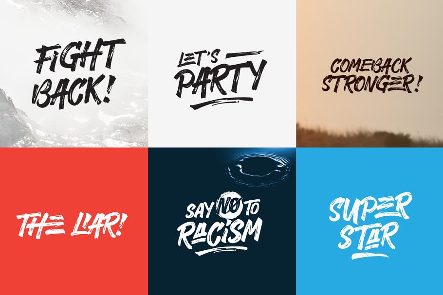 Riverhack Brush Font