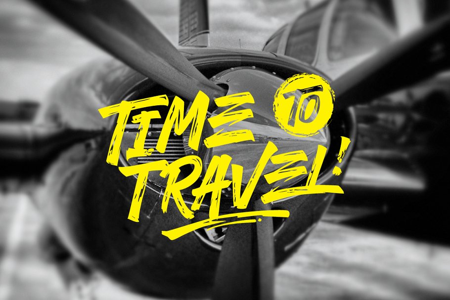 Riverhack Brush Font