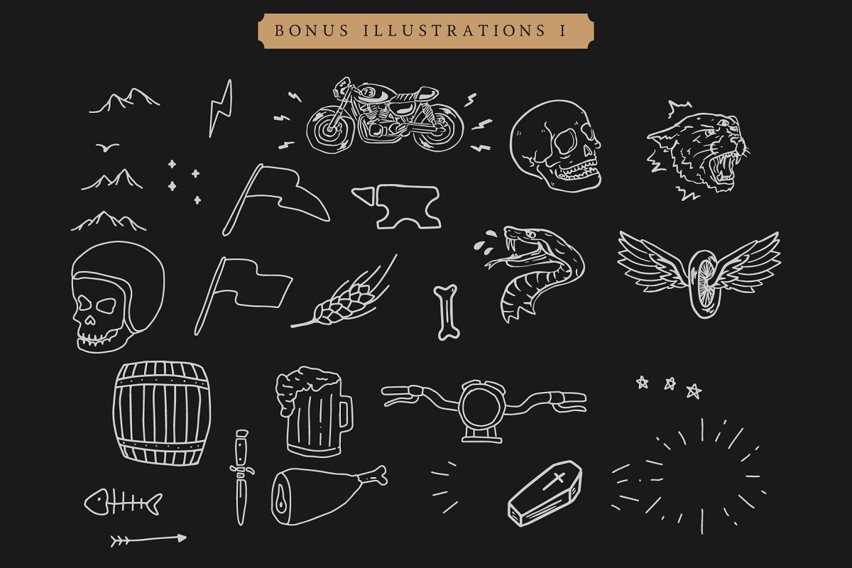 Road Race Family Extras Font